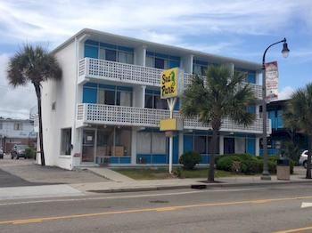 Sea Park Motel Myrtle Beach Exterior foto